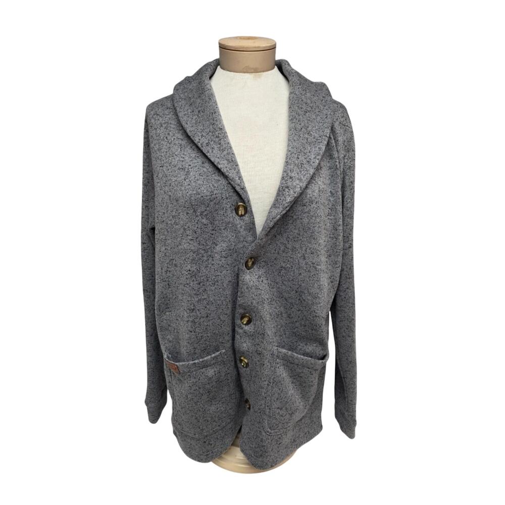 Simply Southern Mercantile Jacket Women's Large Gray